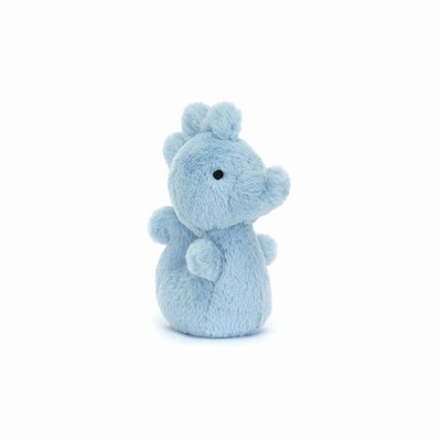 Jellycat Fluffy Seahorse USA | 74218GHDM